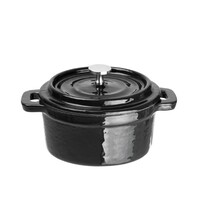 Vogue Braadpan | Gietijzer | 0.24L | Div. Warmtebronnen | Incl. Deksel | Ø100x75(h)mm