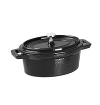 Vogue Braadpan | Gietijzer | 3.15L | Div. Warmtebronnen | Incl. Deksel | 94x155x49(h)mm