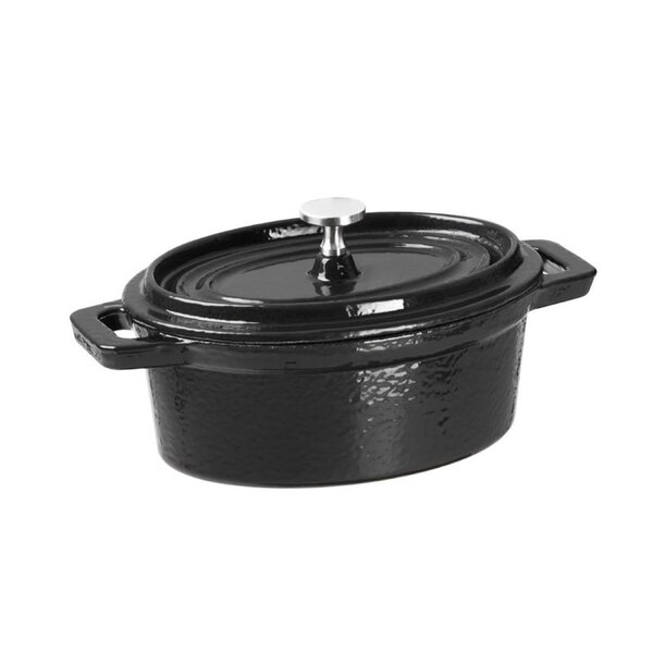 Braadpan | Gietijzer | 3.15L | Div. Warmtebronnen | Incl. Deksel | 94x155x49(h)mm