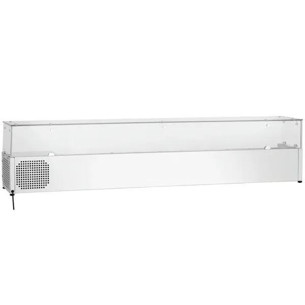 Opzetkoelvitrine | 10x 1/4 GN | +2°C/+8°C | 2005x352x435(h)mm