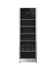 SMEG Wijnkoelkast | CLASSICA | 368L (197x 75cl) | RVS/Zwart | 1 Zone | +5°C/+22°C | Geforceerd | Temperatuur-/Deuralarm | 595x595x1850(h)mm 