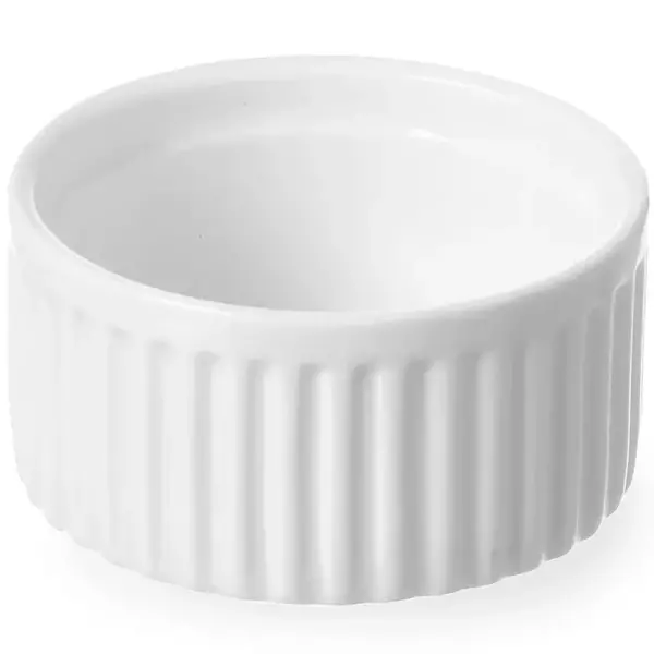 Ramekins | Porselein | Wit | 12 Stuks | Ø70x35(h)mm