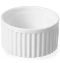 HENDI Ramekins | Porselein | Wit | 6 Stuks | Ø90x48(h)mm
