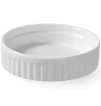 HENDI Ramekins | Porselein | Wit | 6 Stuks | Ø100x25(h)mm