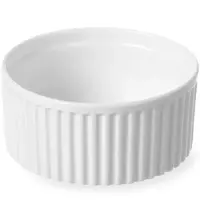HENDI Ramekins | Porselein | Wit | 6 Stuks | Ø120x55(h)mm