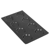SMEG Ei-/Omeletbakplaat | Aluminium (Tefloncoating) | 1/1 GN | 530x325mm 