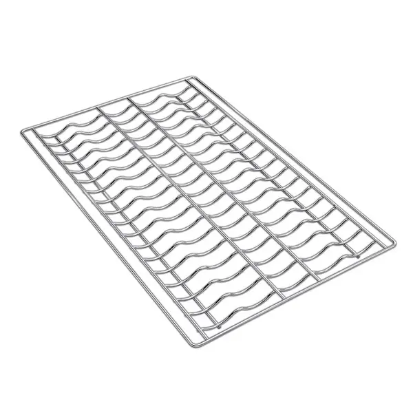 Stokbrodenroosterset | Verchroomd | EN600x400 | 4 Stuks | 600x400mm