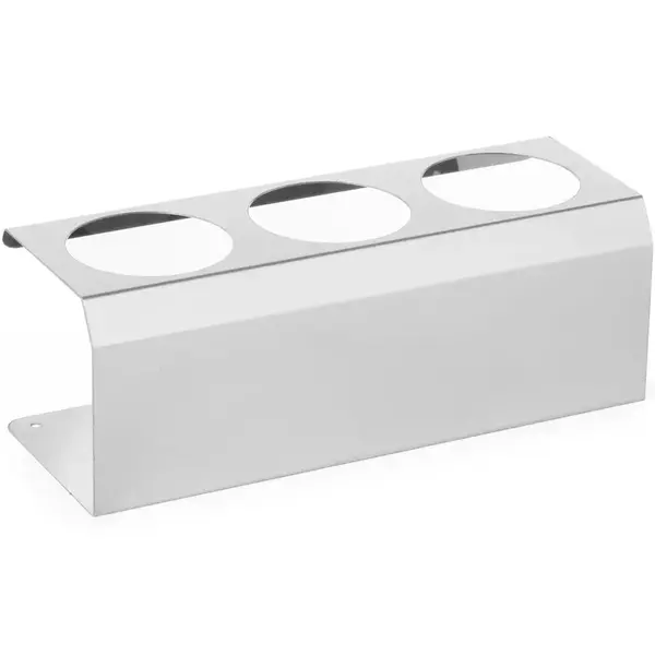 Doseerflessen Standaard | RVS | Cap. 3 flessen | 274x102x98(h)mm