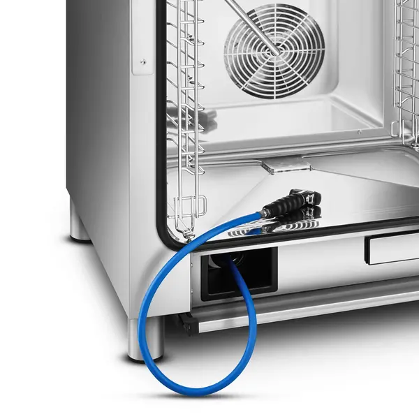 Combisteamer | GALILEO | Elektrisch | 10 Niveaus (1/1 GN) | 30°C/270°C | 14.5kW (400V) | Zelfreiniging + Handdouche | Touchscreen | 790x840x1145(h)mm