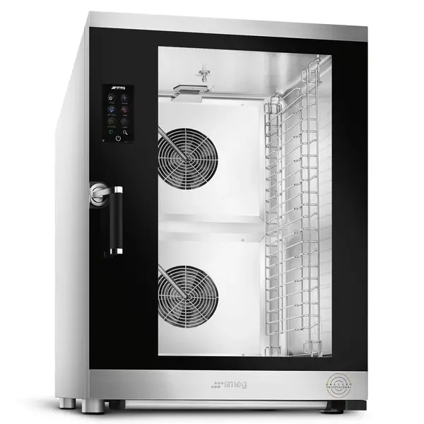 Combisteamer | GALILEO | Elektrisch | 10 Niveaus (1/1 GN) | 30°C/270°C | 14.5kW (400V) | Zelfreiniging + Handdouche | Touchscreen | 790x840x1145(h)mm