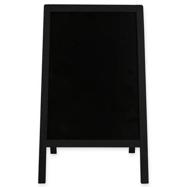 Krijtstoepbord | CLASSIC | Hout | Zwart | 510x450x850(h)mm