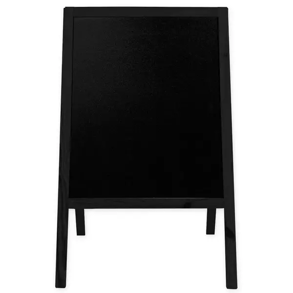 Krijtstoepbord | CLASSIC | Hout | Zwart | 600x450x950(h)mm