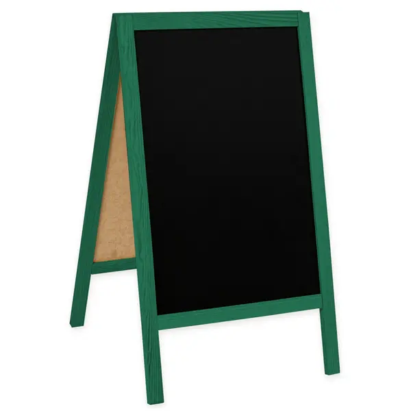 Krijtstoepbord | CLASSIC | Hout | Groen | 510x450x850(h)mm