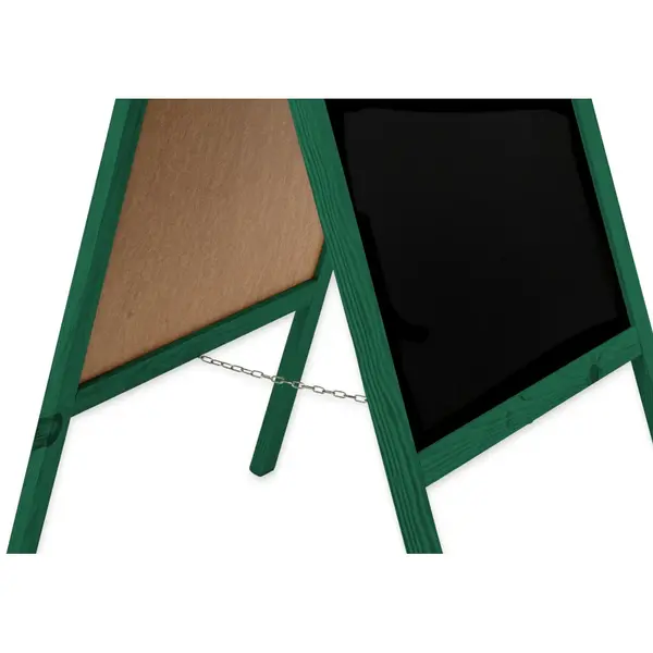 Krijtstoepbord | CLASSIC | Hout | Groen | 510x450x850(h)mm