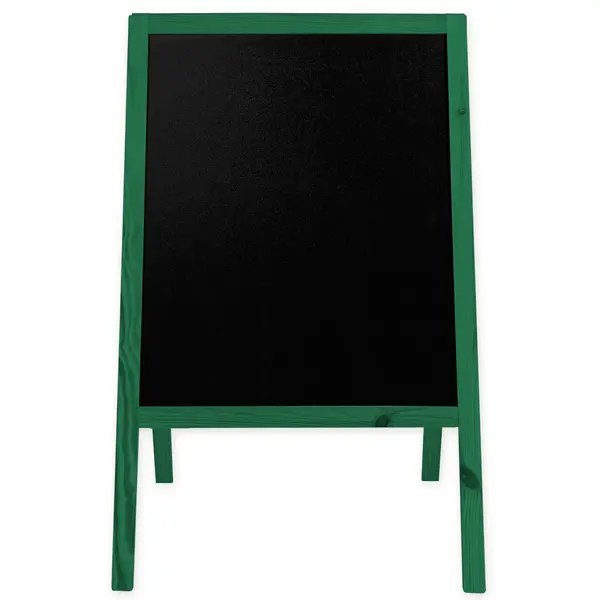 Krijtstoepbord | CLASSIC | Hout | Groen | 600x450x950(h)mm
