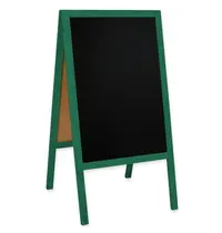 Luxus Krijtstoepbord | CLASSIC | Hout | Groen | 610x450x1140(h)mm 