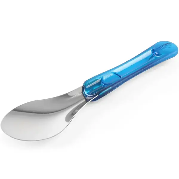 IJsschep/-Spatel | RVS/Kunststof | Blauw | Handvat | 260mm