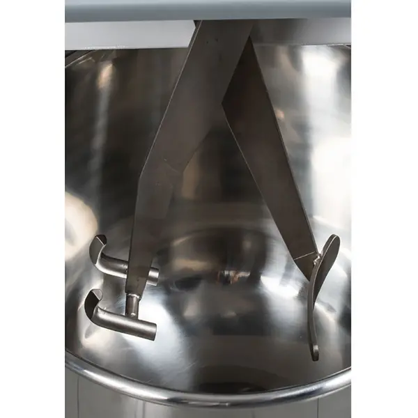 Bakkerstrog | Automatisch | Met spiraal | 2 Snelheden + 2 Timers | 2 Motoren | 400V | 730x1305x1460(h)mm