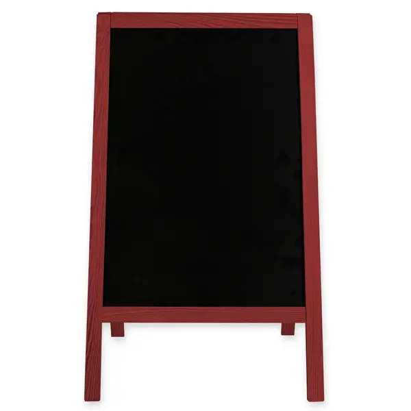 Krijtstoepbord | CLASSIC | Hout | Rood | 510x450x850(h)mm