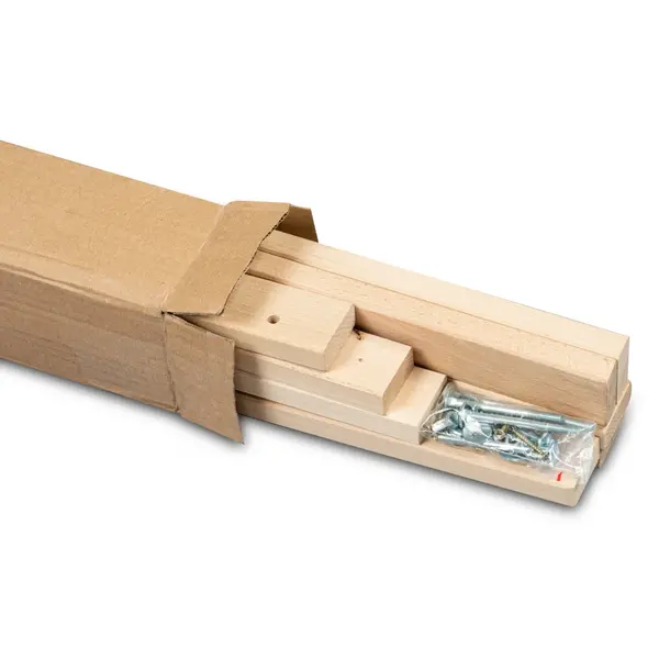 Presentatie Ezel | CLASSIC | Hout | Naturel | 600x800x1750(h)mm