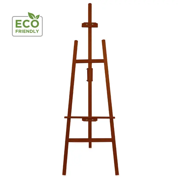 Presentatie Ezel | CLASSIC | Hout | Mahonie | 600x800x1750(h)mm