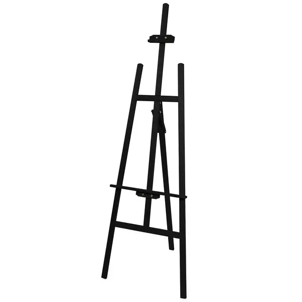 Presentatie Ezel | CLASSIC | Hout | Zwart | 600x800x1750(h)mm