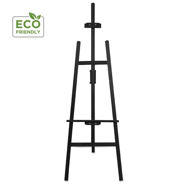 Presentatie Ezel | CLASSIC | Hout | Zwart | 600x800x1750(h)mm