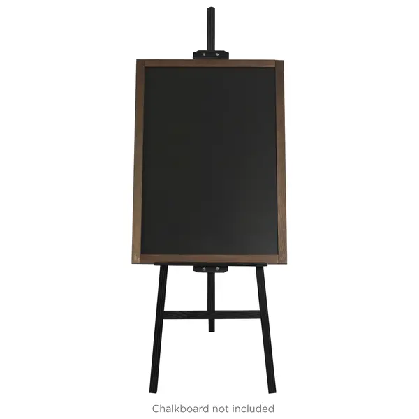 Presentatie Ezel | CLASSIC | Hout | Zwart | 600x800x1750(h)mm