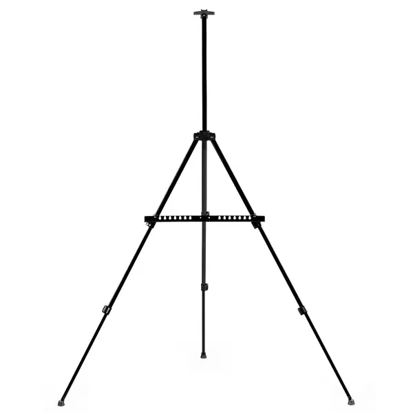 Presentatie Ezel | PREMIUM | Metaal | Zwart | Incl. Opbergtas | 1200x1100/1500(h)mm