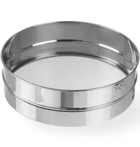 HENDI Bakkerszeef | RVS | Paneermeel | Ø250x75(h)mm