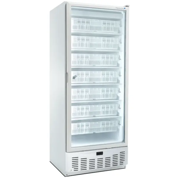 Vrieskast | 500 SERIE | 500L (EN/GN) | Wit | -18°C/-22°C | Statisch | Wielen | 750x785x1900(h)mm