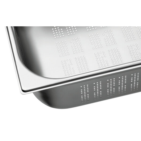 GN-Bak | TOP LINE | CNS | 1/1 GN | Hoogte 150mm | Geperforeerd | 530x325x150(h)mm
