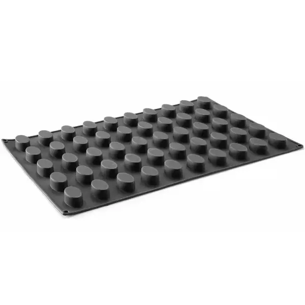 Bakvorm | Siliconen | Cap. 50 Ovale Taartjes | 570x375x20(h)mm
