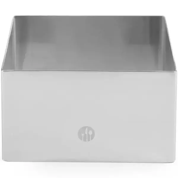 Moussering | RVS | Vierkant | 80x80x45(h)mm