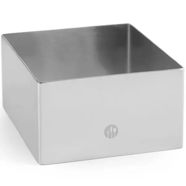 Moussering | RVS | Vierkant | 80x80x45(h)mm