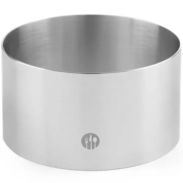 Moussering | RVS | Rond | Ø80x45(h)mm