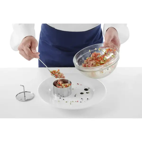 Moussering | RVS | Rond | Ø80x45(h)mm