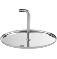 HENDI Mousseringduwer | RVS | Rond | Ø100x55(h)mm 