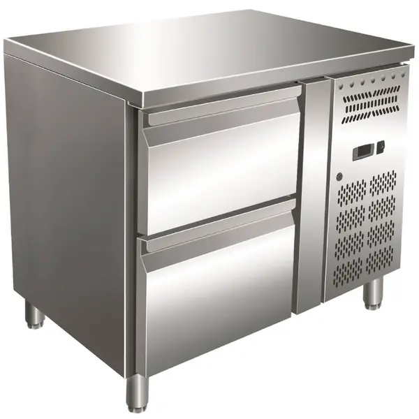 Koelwerkbank | 124L | 2 Laden (1/1 GN) | +2°C/+8°C | Geforceerd | 925x700x860(h)mm