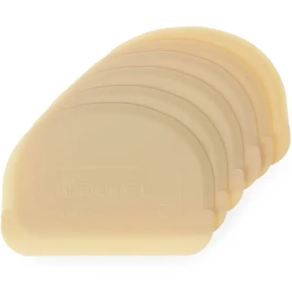 Deegkrabbers/-Stekers | Kunststof | 6 Stuks | 120x88mm