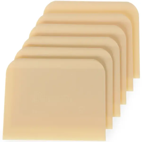 Deegkrabbers/-Stekers | Kunststof | 6 Stuks | 120x96mm