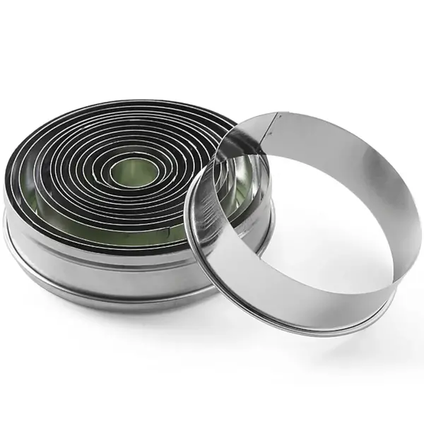 Uitsteekvormen | 14-delig | Rond | Glad | Ø19-112mm