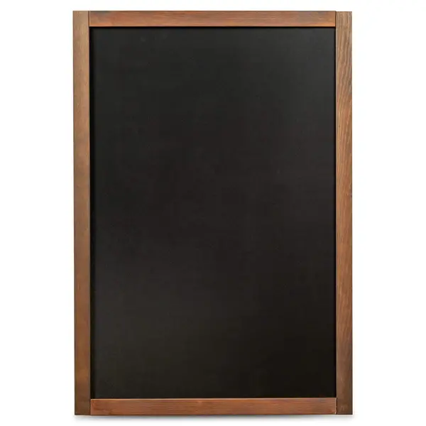 Krijtbord | CLASSIC | Hout | Bruin | Schrijfvlak 730x930 | 800x1000x15(h)mm
