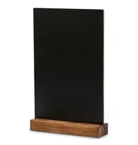 Luxus Tafelkrijtbord | CLASSIC | Hout | Bruin | Schrijfvlak 210x300 (A4) | 2-Zijdig | 210x43x333(h)mm 