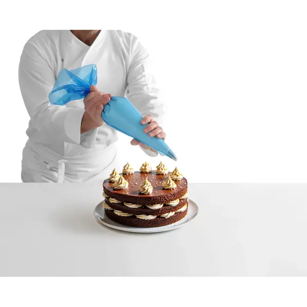 Wegwerpspuitzakken | Kunststof | Blauw | Antislip | 100 Stuks | 515x280mm