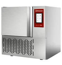 Diamond Blastchiller | GASTRO LINE | 3 Niveaus (1/1 GN) | 12kg Koelen / 8kg Vriezen | 0.94kW (230V) | Touchscreen | 620x655x670(h)mm 