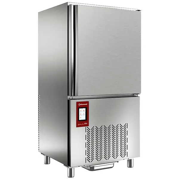 Blastchiller | GASTRO LINE | 10 Niveaus (EN/GN) | 36kg Koelen / 25kg Vriezen | 1.48kW (230V) | Touchscreen | 800x825x1620(h)mm