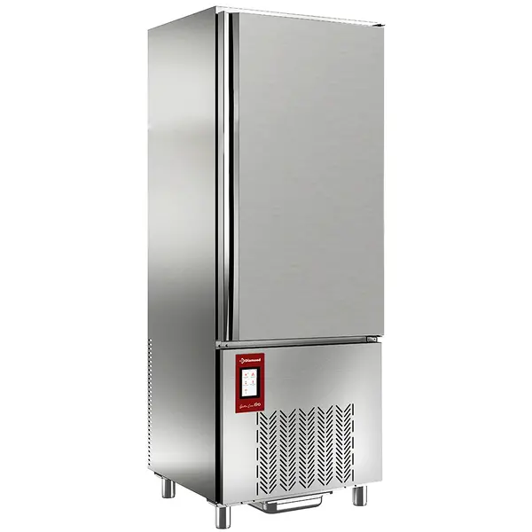 Blastchiller | GASTRO LINE | 15 Niveaus (EN/GN) | 48kg Koelen / 32kg Vriezen | 2.1kW (400V) | Touchscreen | 790x850x1910(h)mm