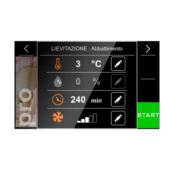 Schepijs-Blastchiller | GOLD LINE | 6x 5L | 20kg Koelen / 12kg Vriezen | 0.85kW (230V) | Touchscreen | 784x800x900(h)mm