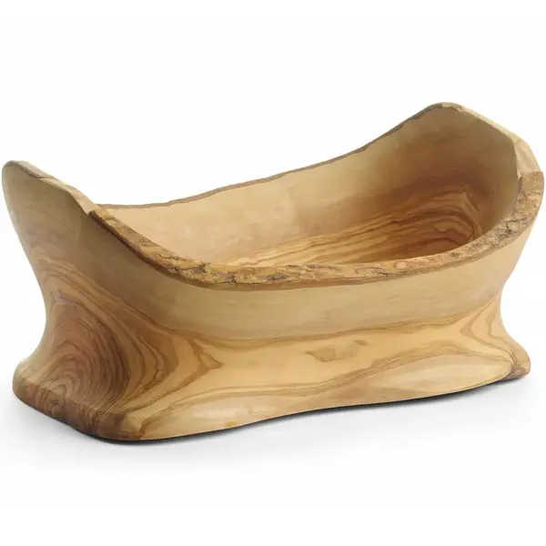 Kom | Olijfhout | Per Stuk | 365x200x290(h)mm